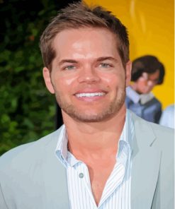 Wes Chatham Smiling Paint By Numbers