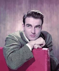 The Handsome Actor Montgomery Clift Paint By Numbers