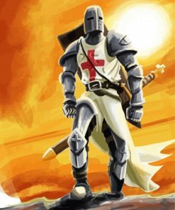 The Knight Templar Paint By Numbers