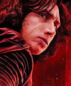 Kylo Ren Star Wars Paint By Numbers