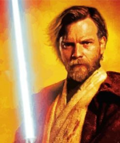 Obi Wan Kenobi Paint By Numbers