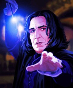 Professor Severus Snape Painting By Numbers