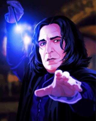 Professor Severus Snape Painting By Numbers