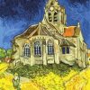 The Church At Auvers Van Gogh Paint By Numbers