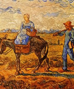 Vincent Van Gogh Going To Work Paint By Numbers